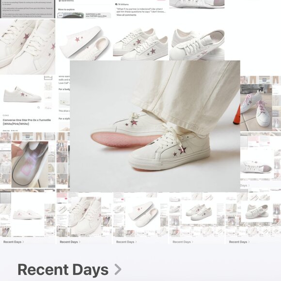 Converse x Turnstile One Pro White Skate Sneakers in Size 10 - Picture 13 of 13